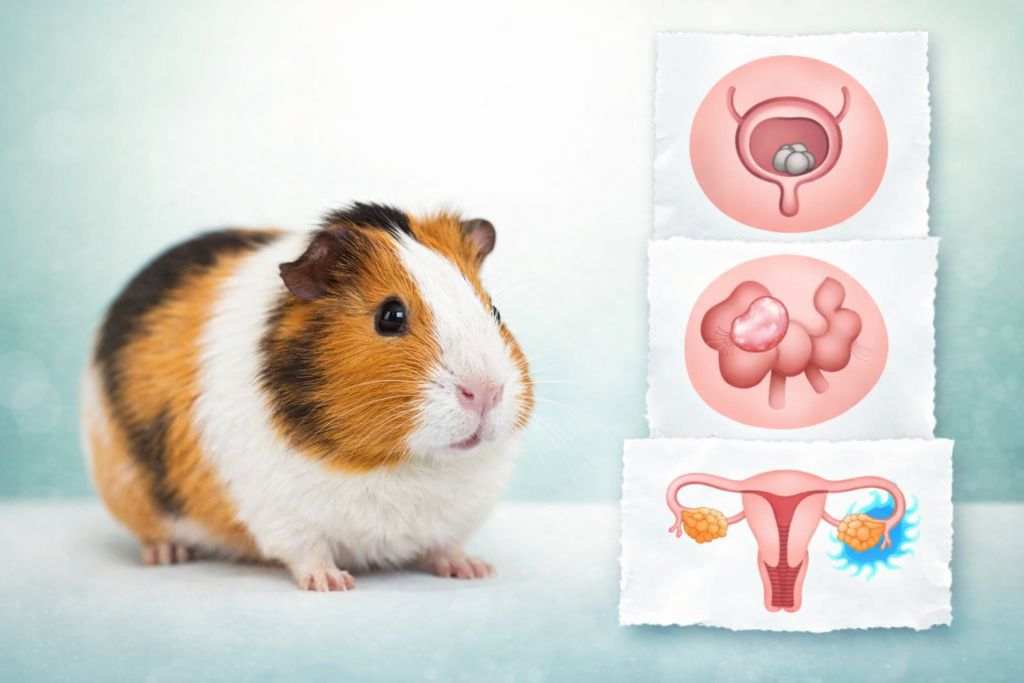 モルモットの膀胱結石のセカンドオピニオン